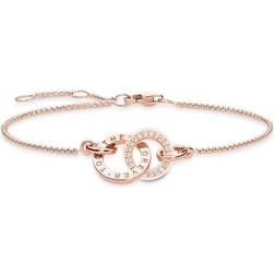 Thomas Sabo Forever Together Bracelet - Rose Gold/White