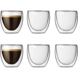 Bodum Pavina Latte Glass 2.705fl oz 6pcs