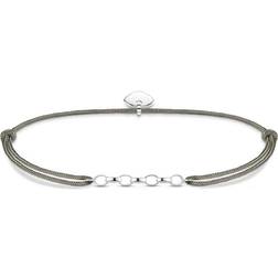 Thomas Sabo Little Secret Charm Bracelet - Silver/Grey