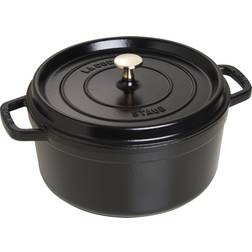 Staub Pot Round avec couvercle 5.2 L 26 cm