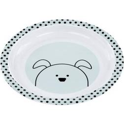 Lässig Kids Plate Melamine Little Chums Dog