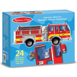 Melissa & Doug Giant Fire Truck Floor Puzzle 24 Brikker