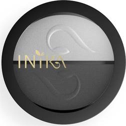 Inika Pressed Mineral Eyeshadow Duo Platinum Steel