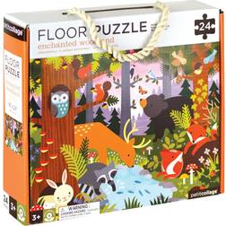 Petitcollage Enchanted Woodland Animals Floor Puzzle 24 Pieces