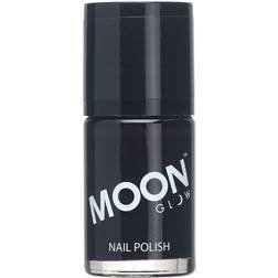 Moon Glow Neon UV Nail Varnish Black 15ml