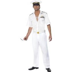 Smiffys Top Gun Kapten kostym Maskeraddräkt