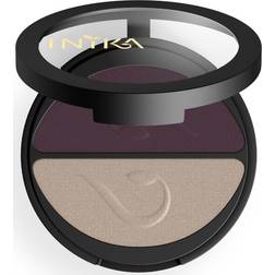 Inika Pressed Mineral Eyeshadow Duo Plum & Pearl