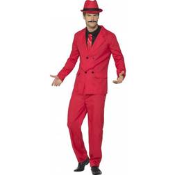 Smiffys Zoot Suit Rød Kostume