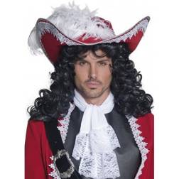 Smiffys Authentic Pirate Hat Red