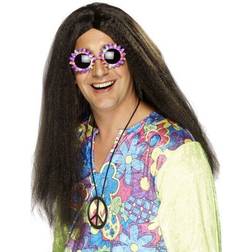 Smiffys Groovy Paryk Brun