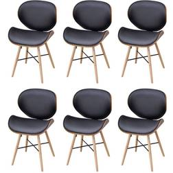 vidaXL 271949 6-pack Köksstol 81cm 6st