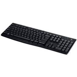 Logitech K270 Wireless Keyboard 2.4 GHz 8 Multimedia Keys