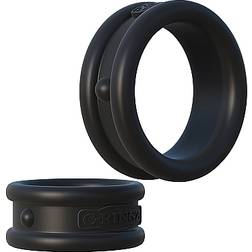 Pipedream Fantasy C-Ringz Max Width Silicone Rings Black