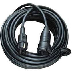 Brennenstuhl 1161420 cable de transmisión Negro 5 m