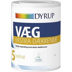 Dyrup 5 Vægmaling Hvid 0.75L