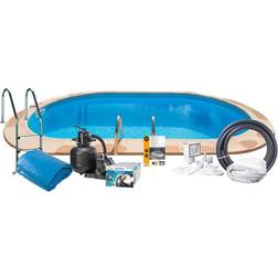 Swim & Fun Uima-allaspaketti Basic InGround 120, 500 x 300 cm upotettava