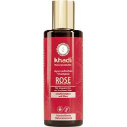 Khadi Ayurvedic Shampoo Rose 210ml