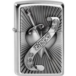 Zippo 2003969 Heart With Sword