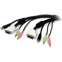 StarTech DVI/USB A/2x3.5mm-DVI/USB B/2x3.5mm 1.8m