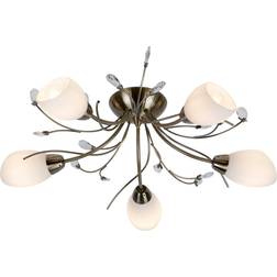 Searchlight Electric Gardenia Ceiling Flush Light 60cm