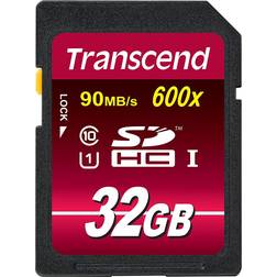 Transcend 32GB SDHC CL 10 UHS-1 MLC Clase 10