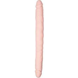 Easytoys Huidkleurige dubbele dildo Beige