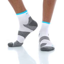 Gococo Technical Cushion Socks Unisex - White/Turquoise