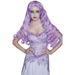 Smiffys Gothic Manor Bride Wig Purple