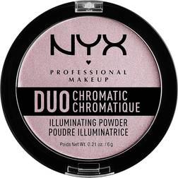 NYX Duo Chromatic Illuminating Powder Lavender Steel