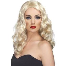 Smiffys Glamorous Wig Blonde