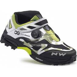 Northwave Enduro Mid M - Black/ Green / Silver