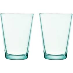 Iittala Kartio Water Green Drikkeglas 40cl 2stk