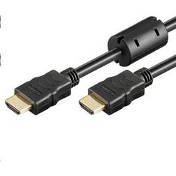 MicroConnect Ferrite HDMI - HDMI 10m