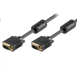 MicroConnect Ferrite VGA - VGA (SVGA) 2m