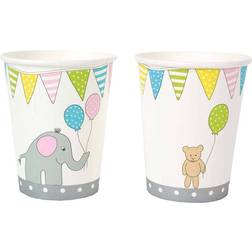Jabadabado Paper Cup Birthday 8-pack