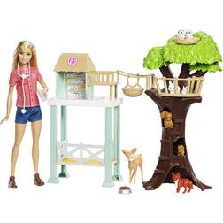 Barbie Animal Rescuer Doll & Playset