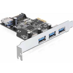 DeLock PCI Express Card 3 x External + 1 x Internal USB 3.0