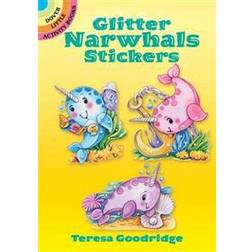 Glitter Narwhals Stickers (Paperback, 2017)