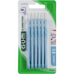 GUM Bi Direction Mellanrumsborste 0.9 6 kpl