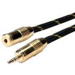 Roline Gold 3.5mm-3.5mm M-F 5m