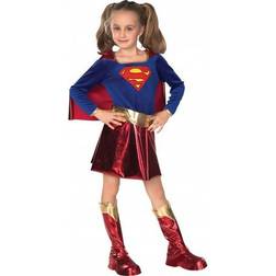 Rubies Supergirl Deluxe Barn Maskeraddräkt