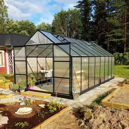 Metalcraft Greenhouse 18m² Aluminium Plast