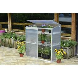 Metalcraft Greenhouse 0.75m² Aluminium Plast