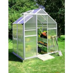 Metalcraft Small Greenhouse 2.2m² Aluminium Plast