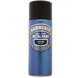 Hammerite Direct to Rust Pintura para Metales Negro 0.4L