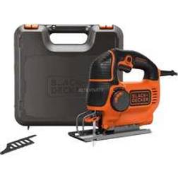 Black & Decker KS901PEKQS Seghetto Alternativo ad Azione Pendolare in Valigetta e 2 Lame, Nero, 620 w