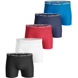 Björn Borg Cotton Stretch Boxer 5-Pack - Patterned Male