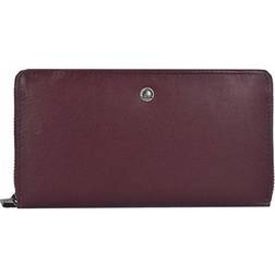 Greenburry Spongy Nappa Leather Ladies Wallet - Bordeaux