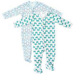 Pippi Pyjamas 2-pack - Lightblue (3821-700)