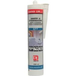 Danalim Sanitet Byggesilicone 577 Transparent